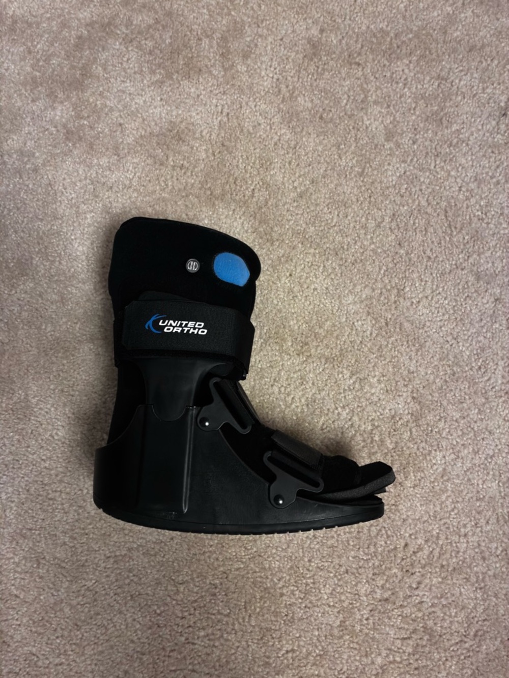 NWOT! Black Medical Walking Boot - Secure Support